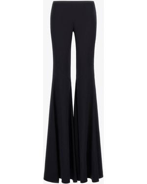 Roberto Cavalli Flared Trousers - Black