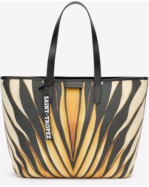 Roberto Cavalli Ray Of Print Shopping Bag - Multicolor