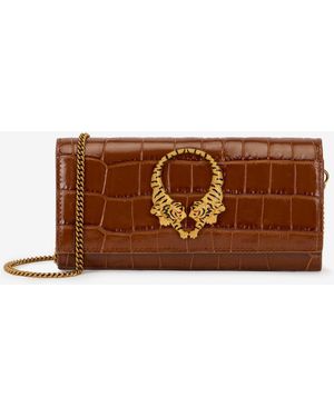 Roberto Cavalli Portafoglio Roar - Marrone
