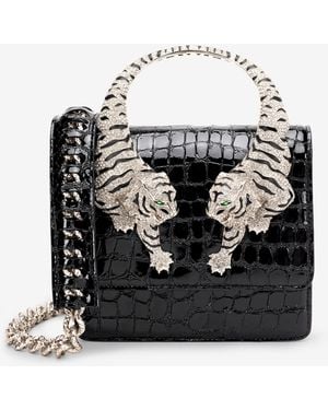 Roberto Cavalli Medium Roar Bag - Nero