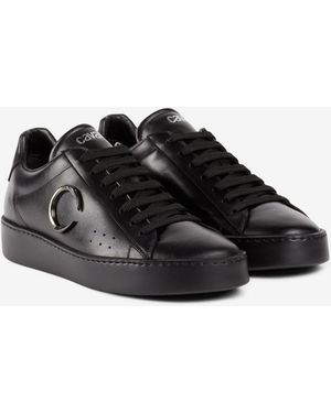 Roberto Cavalli C Logo Trainers - Black