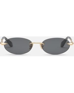 Roberto Cavalli Gafas De Sol Ovaladas Sin Montura - Multicolor