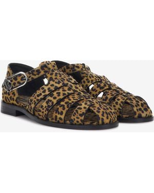 Roberto Cavalli Flat Sandals - Multicolour