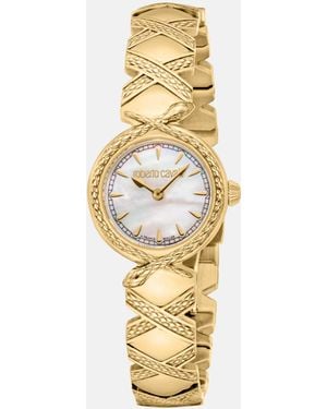 Roberto Cavalli Orologio Snake Core, By Franck Muller - Metallizzato