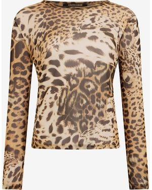 Roberto Cavalli Blouses Et Tops - Blanc