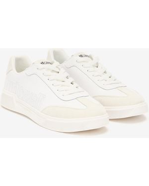 Roberto Cavalli Sneakers Con Logo Traforato - Multicolore