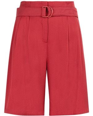 Roberto Cavalli Wide-Leg Shorts - Red