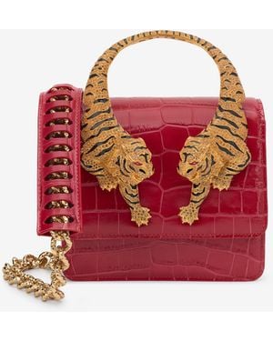 Roberto Cavalli Medium Roar Bag - Red
