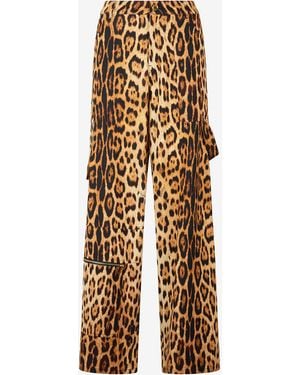 Roberto Cavalli Straight-leg pants for Women | Online Sale