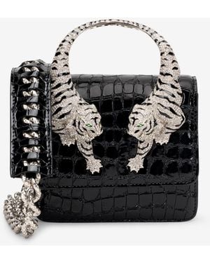 Roberto Cavalli Small Roar Bag - Black