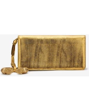 Roberto Cavalli Roar Pochette Bag Leather - Multicolor