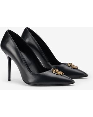 Roberto Cavalli Pumps With Bee Detail - Black