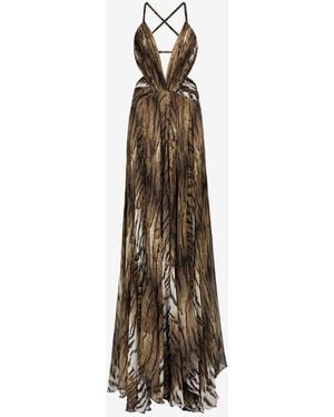Roberto Cavalli Halter Neck Dresses for Women | Lyst Roberto Cavalli Halter Neck Dresses for Women | Lyst