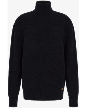 Roberto Cavalli Turtleneck Jumper - Black