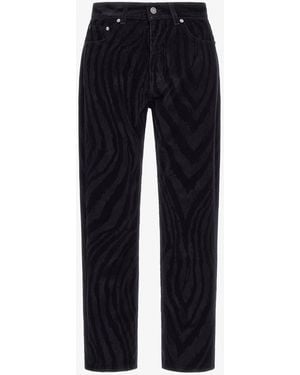 Roberto Cavalli Printed Jeans - Blue