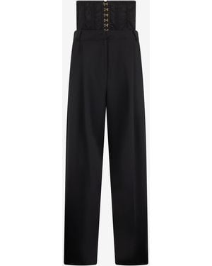 Roberto Cavalli Trousers - Black