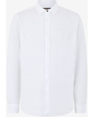Roberto Cavalli Linen Shirt - White