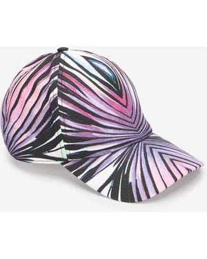 Roberto Cavalli Cappello Con Stampa Ray Of Paradise - Multicolore