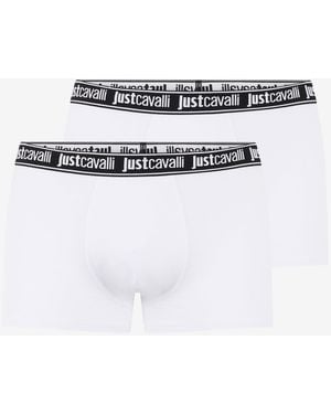 Roberto Cavalli Boxer With Logo Waistband - Multicolour