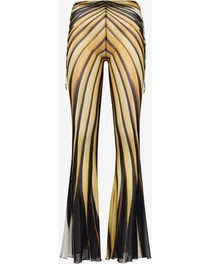 Roberto Cavalli Ray Of Print Pants - Multicolor