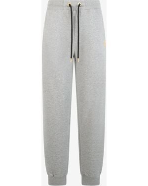 Roberto Cavalli Pantaloni Della Tuta Grigi Con Coulisse - Grigio