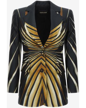 Roberto Cavalli Jacket - Multicolour