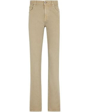 Roberto Cavalli Slim-Fit Jeans - Natural