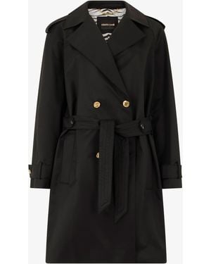 Roberto Cavalli Trench Coat - Black