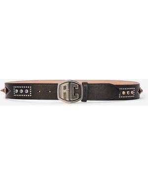Roberto Cavalli Belt With Stones And Studs - Multicolor