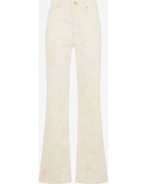 Roberto Cavalli Vaqueros De Denim - Blanco