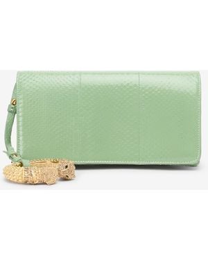 Roberto Cavalli Pochette Roar - Verde