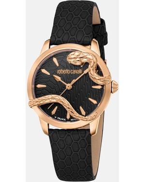 Roberto Cavalli Orologio Snake Core, By Franck Muller - Nero