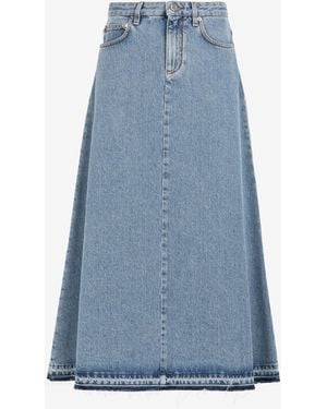 Roberto Cavalli Skirt - Blue