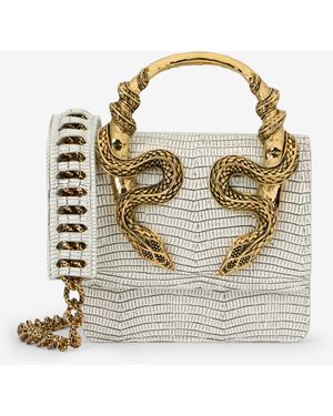 Roberto Cavalli Serpentine Bag - Metallic