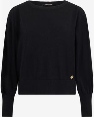 Roberto Cavalli Viscose Sweater - Black
