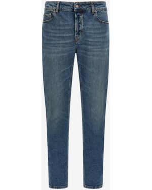 Roberto Cavalli Straight Leg Jeans - Blau