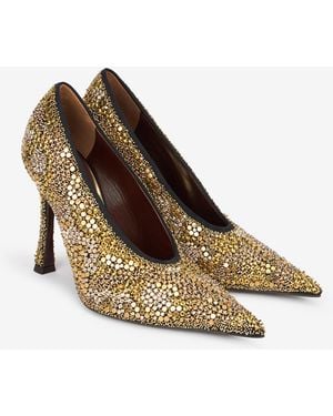 Roberto Cavalli Pointed-Toe Pumps - Multicolor