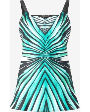 Roberto Cavalli Top - Verde