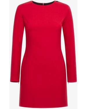 Roberto Cavalli Long-Sleeve Rc Dress - Red