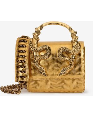 Roberto Cavalli Serpentine Bag - Metallic