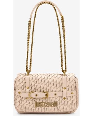 Roberto Cavalli Shoulder Bag - Natural