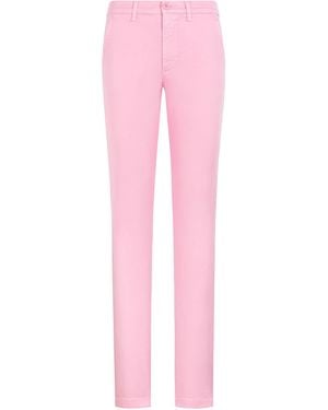 Roberto Cavalli Skinny-Leg Trousers - Pink