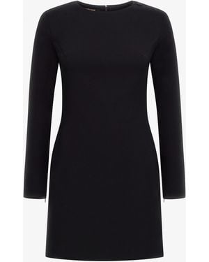 Roberto Cavalli Long-Sleeve Rc Dress - Black