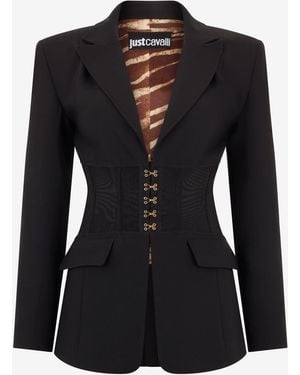 Roberto Cavalli Giacca Nera - Nero