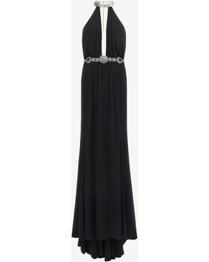 Roberto Cavalli Long Dress - Black