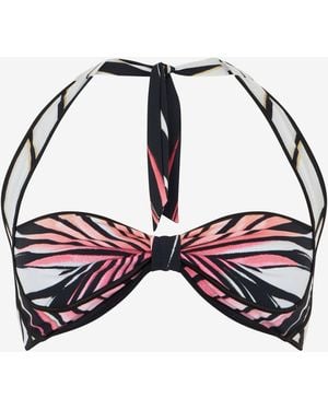 Roberto Cavalli Bikini-Oberteil Mit Ray Of Paradise-Print - Schwarz