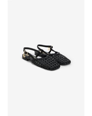 Roberto Cavalli Slingback - Black