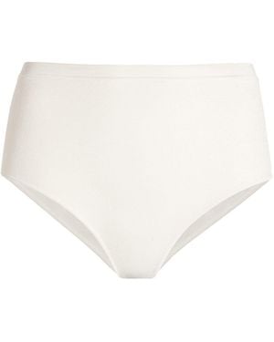 Roberto Cavalli High Waisted Briefs - White