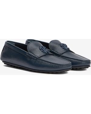 Roberto Cavalli Mokassins Aus Leder - Blau