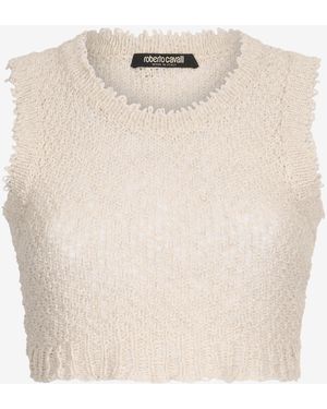 Roberto Cavalli Top - Neutro